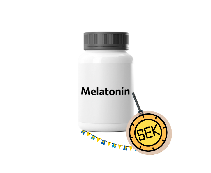 Pris på Melatonin i Sverige